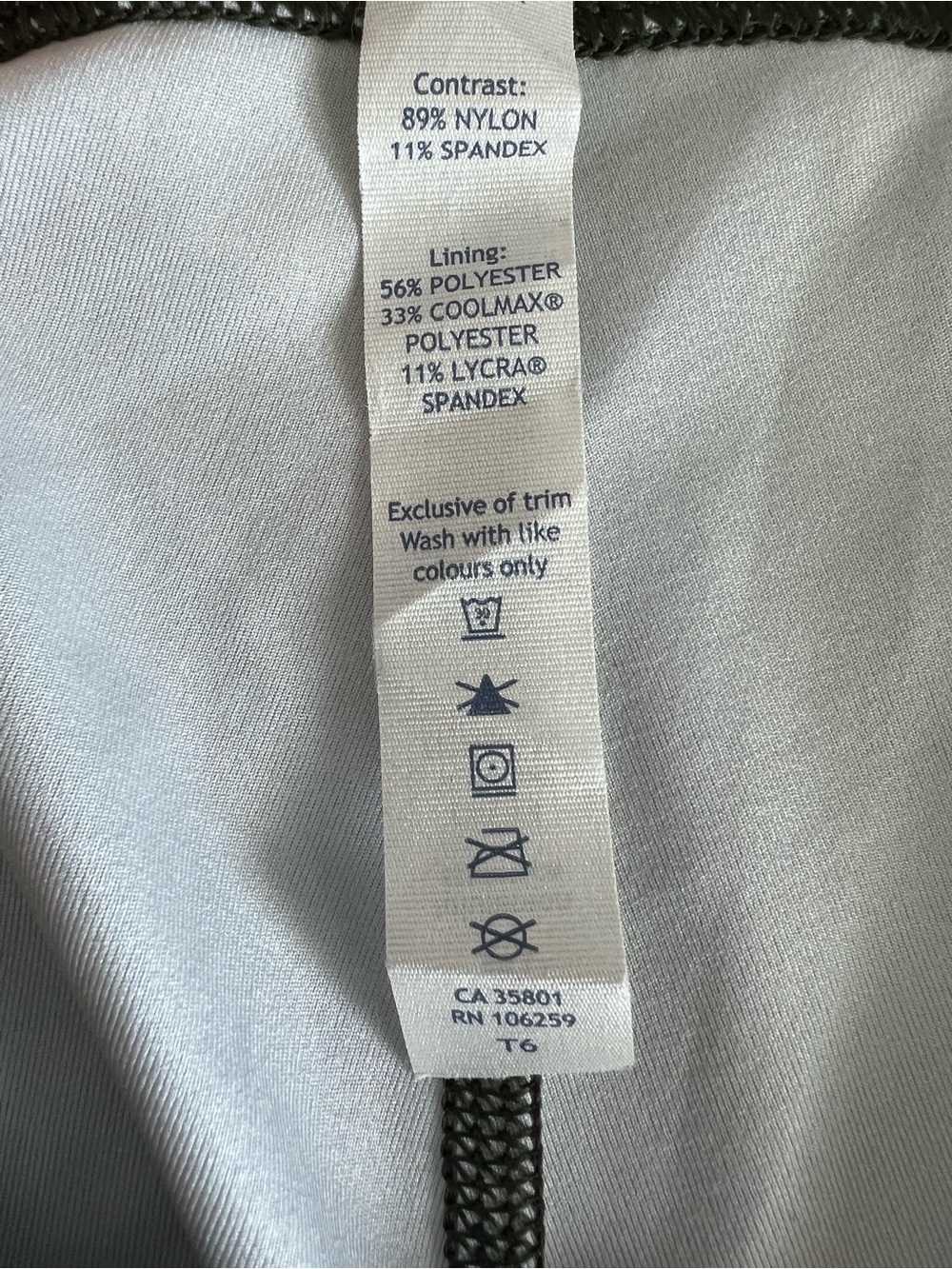 Lululemon Run Inspire Crop II Rare Leaf Print Luxtreme Leggings Size 6 - Picture 7 of 7